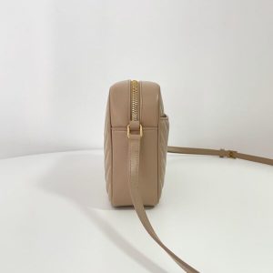 Replica YSL Lou Camera Bag Apricot 3 Replica YSL Lou Camera Bag Apricot - realistic designer-inspired fake bag