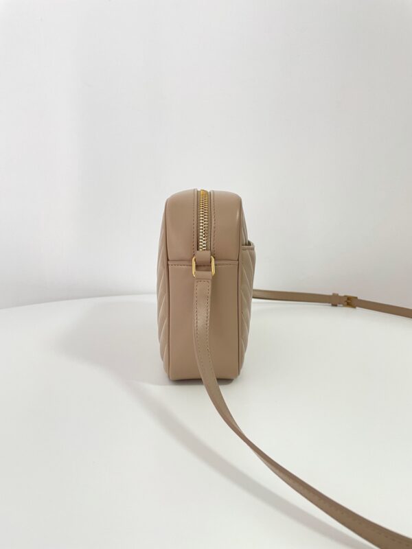 Replica YSL Lou Camera Bag Apricot 3 Replica YSL Lou Camera Bag Apricot - realistic designer-inspired fake bag