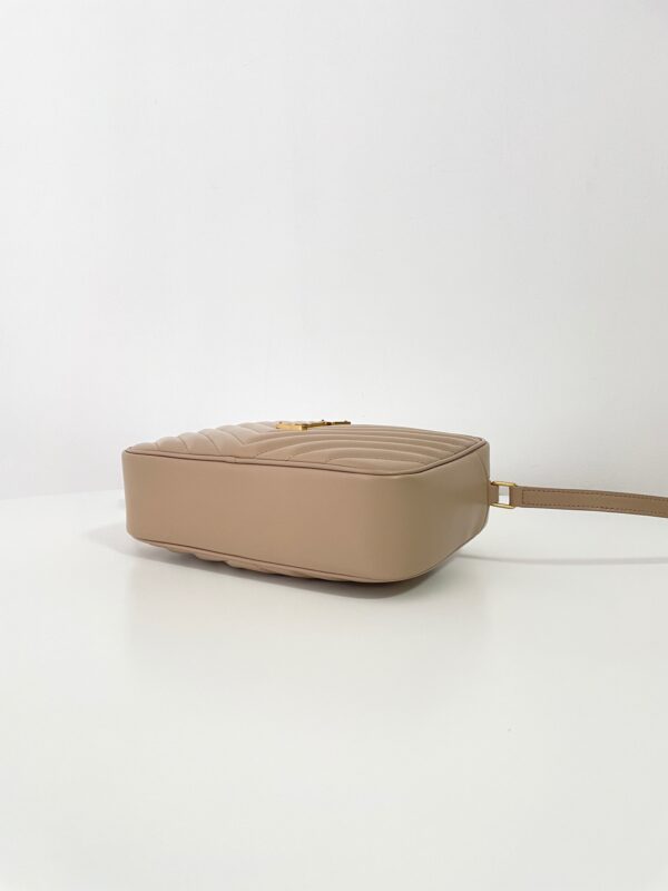 Replica YSL Lou Camera Bag Apricot 8 Replica YSL Lou Camera Bag Apricot - authentic-look luxury purse replica