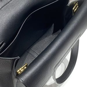 Replica Hermes Halzan Black 6 Replica Hermes Halzan Black - best-selling designer handbag dupe