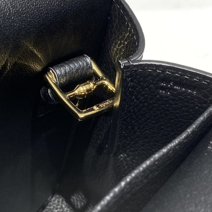 Replica Hermes Halzan Black 8 Replica Hermes Halzan Black - elite superclone designer purse