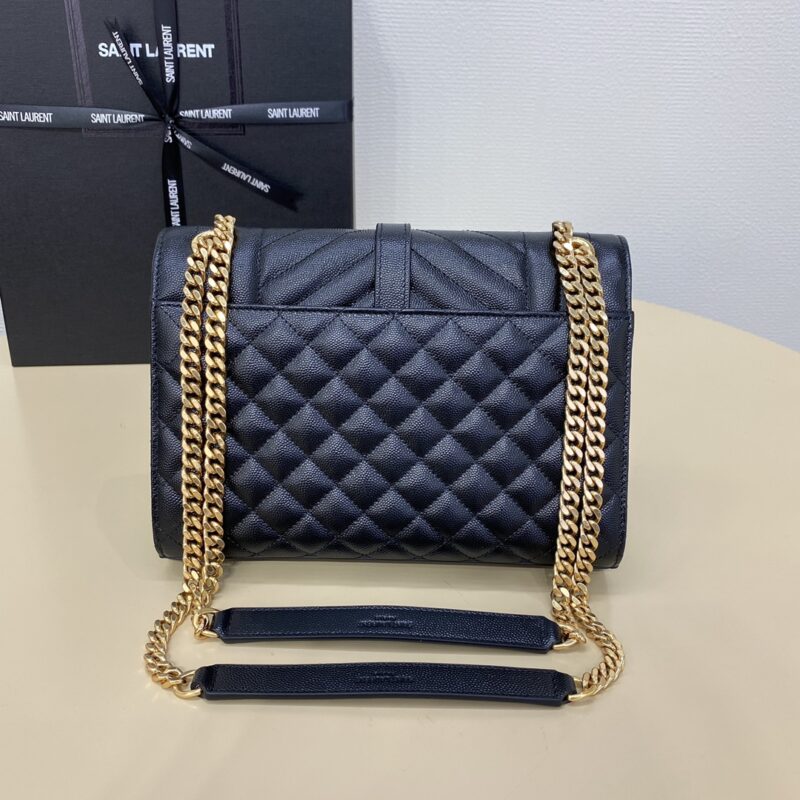 Replica YSL Envelope Crossbody Black - premium-grade designer purse dupe