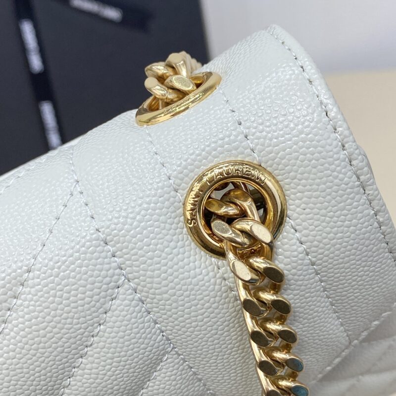 Replica YSL Envelope Crossbody White 6 Replica YSL Envelope Crossbody White - realistic designer-inspired fake bag