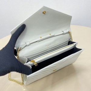 Replica YSL Envelope Clutch White 7 Replica YSL Envelope Clutch White - elite superclone designer purse