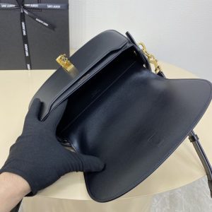Replica YSL Voltaire Top Handle Black 6 Replica YSL Voltaire Top Handle Black - premium-grade designer purse dupe