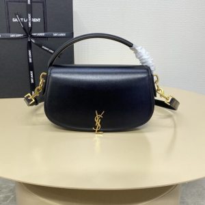 Replica YSL Voltaire Top Handle Black 1 Replica YSL Voltaire Top Handle Black - near-authentic luxury replica handbag