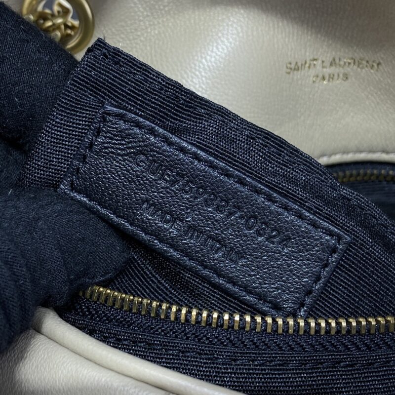 Replica YSL Loulou Apricot Puffer 4 Replica YSL Loulou Apricot Puffer - high-quality designer bag clone