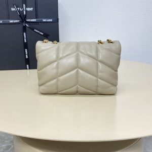 Replica YSL Loulou Apricot Puffer 9 Replica YSL Loulou Apricot Puffer - high-quality designer bag clone