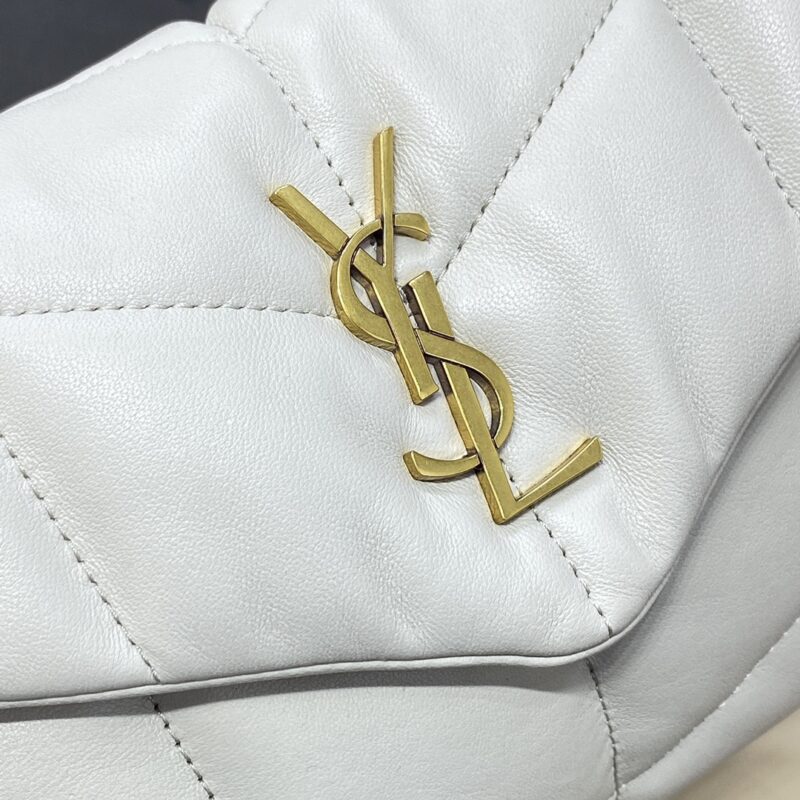 Replica YSL Loulou White Puffer 12 Replica YSL Loulou White Puffer - authentic-look luxury purse replica