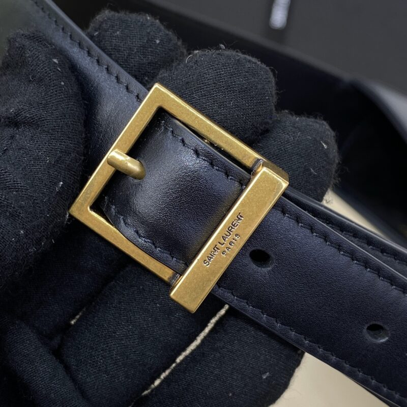 Replica YSL LE 5 A 7 Hobo Black 5 Replica YSL LE 5 A 7 Hobo Black - best quality luxury bag dupe