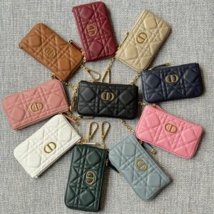 Replica Dior Caro Myrte Zipped 1 Replica Dior Caro Myrte Zipped - top-tier luxury replica shoulder bag