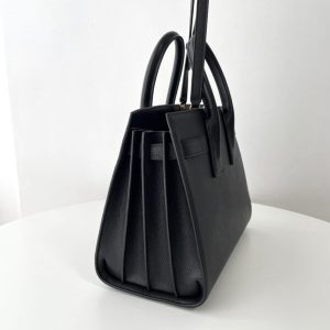 Replica YSL Sac De Jour Black 2 Replica YSL Sac De Jour Black - premium 1:1 fake handbag model