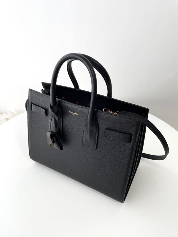 Replica YSL Sac De Jour Black 3 Replica YSL Sac De Jour Black - premium 1:1 fake handbag model