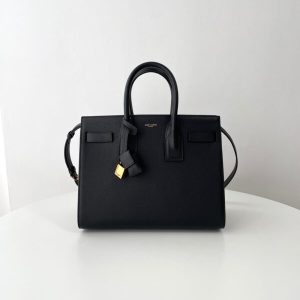Replica YSL Sac De Jour Black 1 Replica YSL Sac De Jour Black - authentic-look luxury purse replica