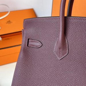 Replica Hermes Birkin Bordeaux 6 Replica Hermes Birkin Bordeaux - premium 1:1 fake handbag model