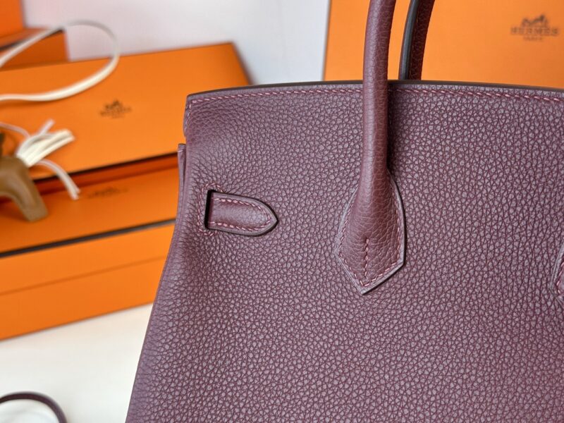 Replica Hermes Birkin Bordeaux 6 Replica Hermes Birkin Bordeaux - premium 1:1 fake handbag model