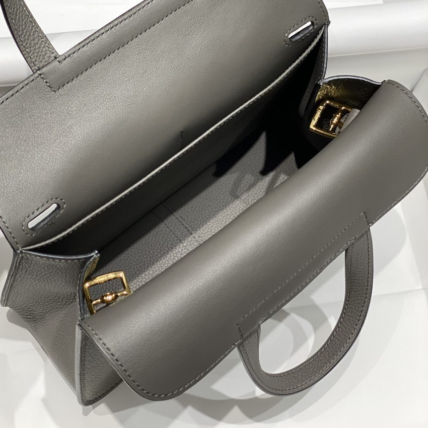 Replica Hermes Halzan Cumulonimbus Gray 3 Replica Hermes Halzan Cumulonimbus Gray - elite superclone designer purse