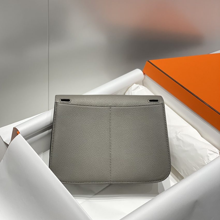 Replica Hermes Halzan Cumulonimbus Gray 9 Replica Hermes Halzan Cumulonimbus Gray - premium-grade designer purse dupe