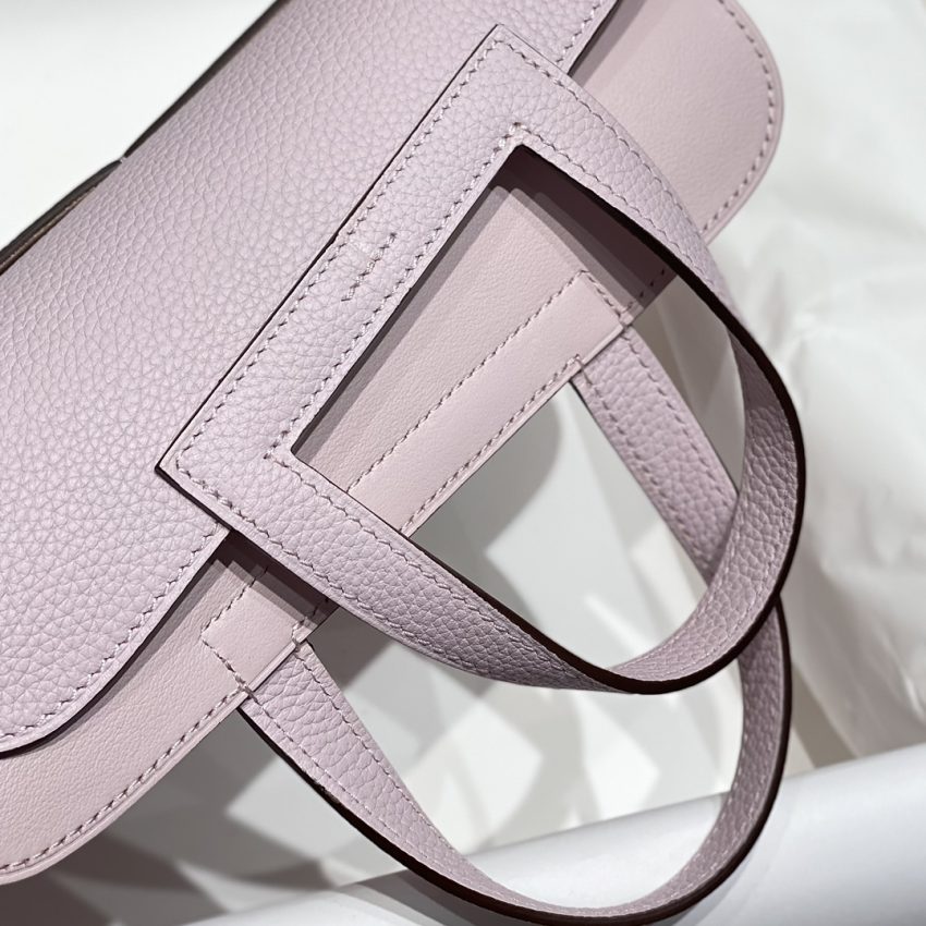 Replica Hermes Halzan Purple - near-authentic luxury replica handbag