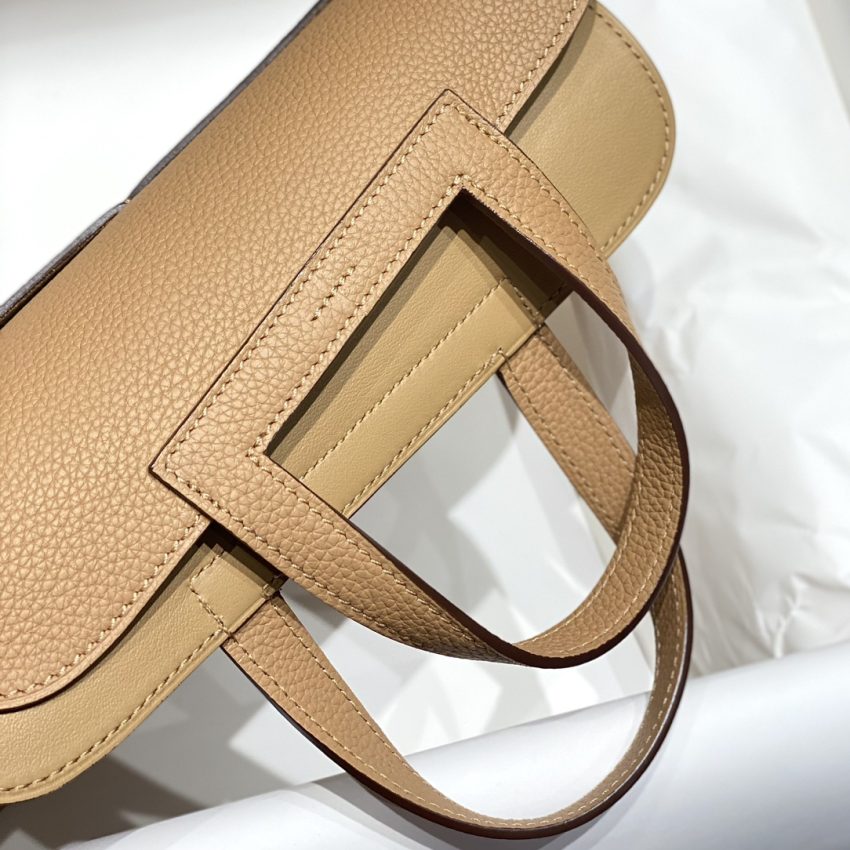Replica Hermes Halzan Milk Tea 3 Replica Hermes Halzan Milk Tea - high-quality designer bag clone
