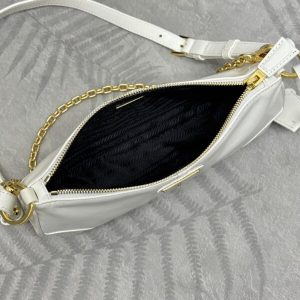 Replica Prada Re-Edition 2002 White 2 Replica Prada Re-Edition 2002 White - elite superclone designer purse