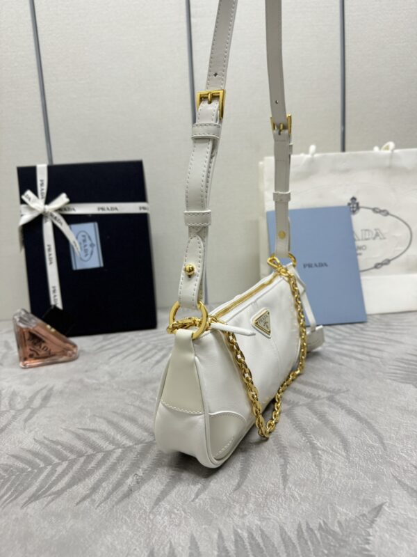 Replica Prada Re-Edition 2002 White 6 Replica Prada Re-Edition 2002 White - high-accuracy replica luxury purse
