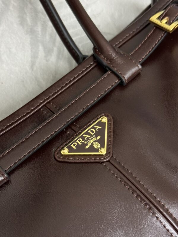 Replica Prada Naplak Patent Brown 2 Replica Prada Naplak Patent Brown - high-quality designer bag clone