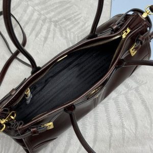 Replica Prada Naplak Patent Brown 4 Replica Prada Naplak Patent Brown - ultra-realistic fake designer tote