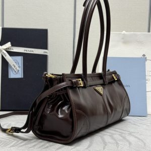 Replica Prada Naplak Patent Brown 7 Replica Prada Naplak Patent Brown - ultra-realistic fake designer tote