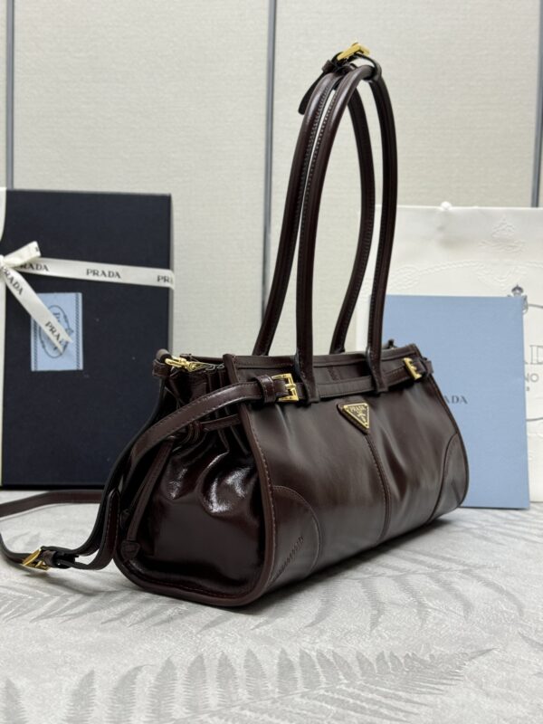 Replica Prada Naplak Patent Brown 7 Replica Prada Naplak Patent Brown - ultra-realistic fake designer tote