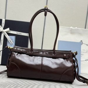 Replica Prada Naplak Patent Brown 8 Replica Prada Naplak Patent Brown - best quality luxury bag dupe