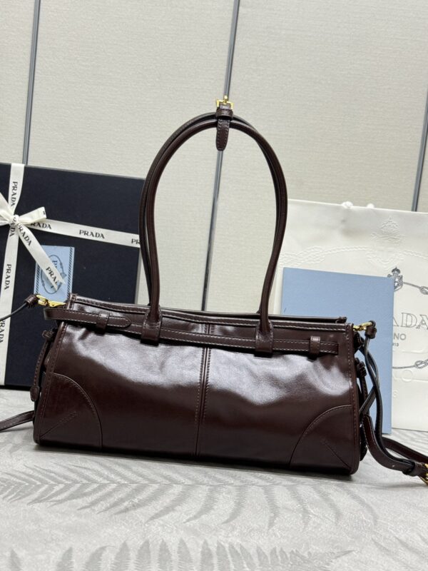 Replica Prada Naplak Patent Brown 8 Replica Prada Naplak Patent Brown - best quality luxury bag dupe