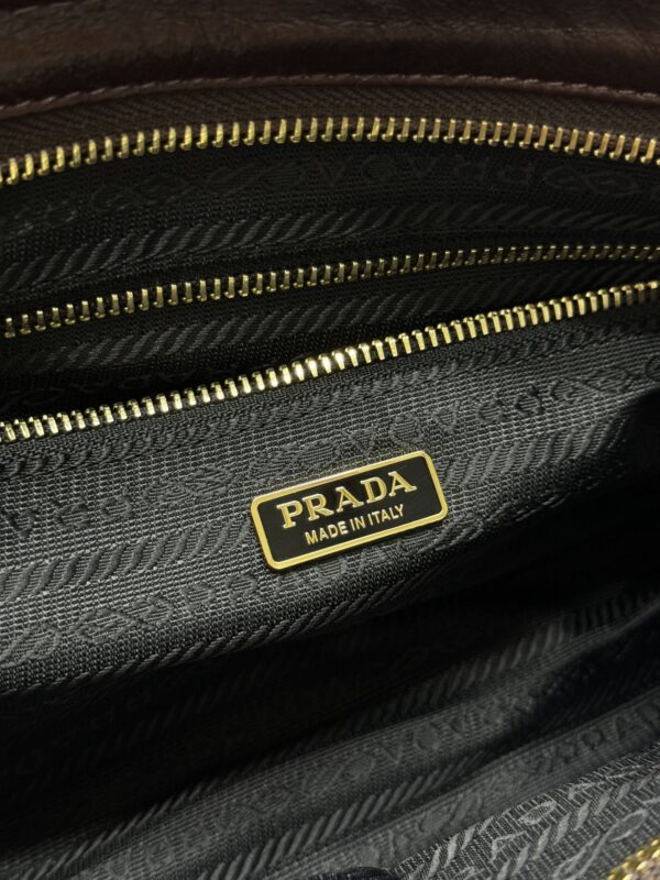 Replica Prada Naplak Patent Brown 6 Replica Prada Naplak Patent Brown - near-authentic luxury replica handbag