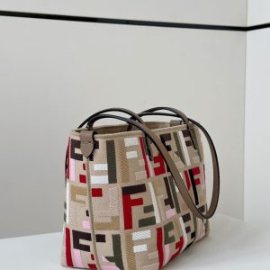 Replica Fendi Two Sides Small Tote F Monogram 3 Replica Fendi Two Sides Small Tote F Monogram - best quality luxury bag dupe