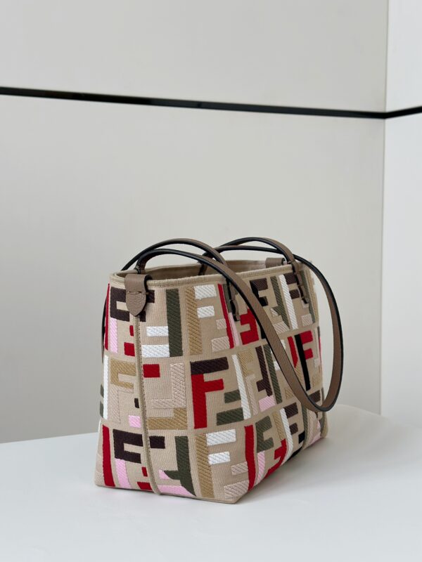 Replica Fendi Two Sides Small Tote F Monogram 3 Replica Fendi Two Sides Small Tote F Monogram - best quality luxury bag dupe