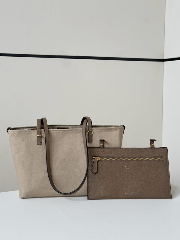 Replica Fendi Two Sides Small Tote F Monogram 6 Replica Fendi Two Sides Small Tote F Monogram - premium-grade designer purse dupe