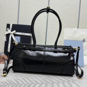 Replica Prada Black Leather bag 4 Replica Prada Black Leather bag - high-quality designer bag clone