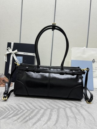 Replica Prada Black Leather bag 4 Replica Prada Black Leather bag - high-quality designer bag clone