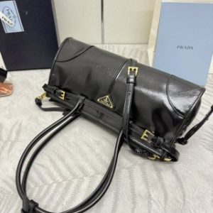 Replica Prada Black Leather bag 7 Replica Prada Black Leather bag - top-rated replica designer bag