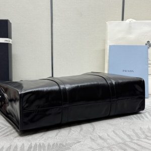 Replica Prada Antique Nappa Tote Black 3 Replica Prada Antique Nappa Tote Black - elite superclone designer purse