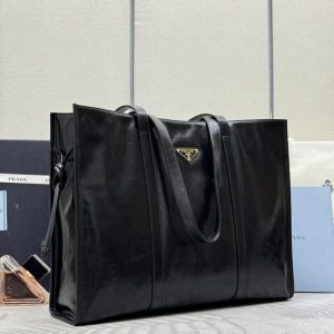 Replica Prada Antique Nappa Tote Black 5 Replica Prada Antique Nappa Tote Black - high-end fake designer purse