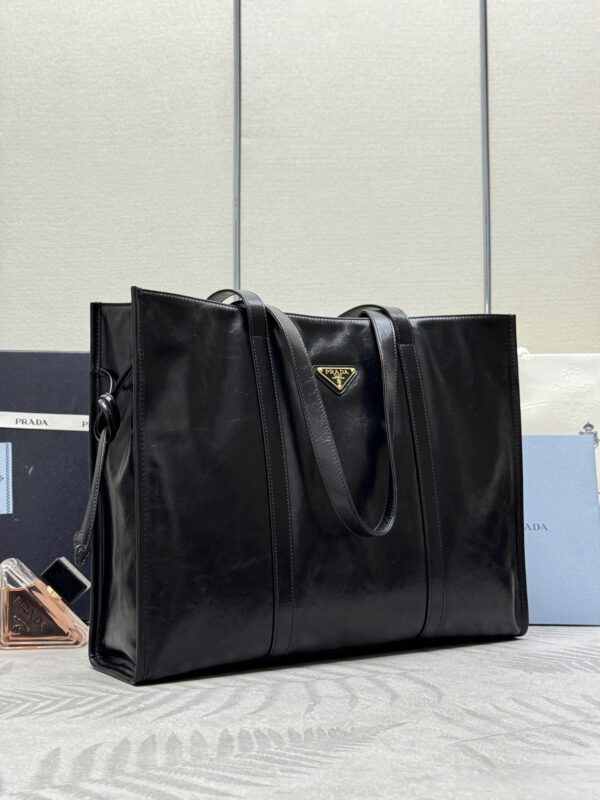Replica Prada Antique Nappa Tote Black 5 Replica Prada Antique Nappa Tote Black - high-end fake designer purse