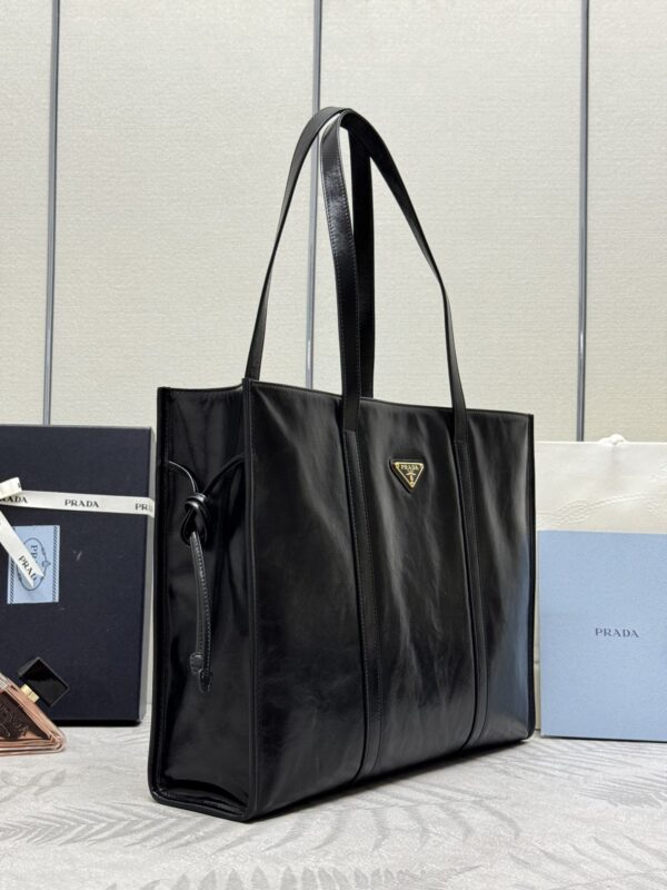 Replica Prada Antique Nappa Tote Black 8 Replica Prada Antique Nappa Tote Black - best quality luxury bag dupe