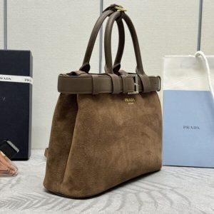 Replica Prada Suede Buckle 4 Replica Prada Suede Buckle - high-accuracy replica luxury purse