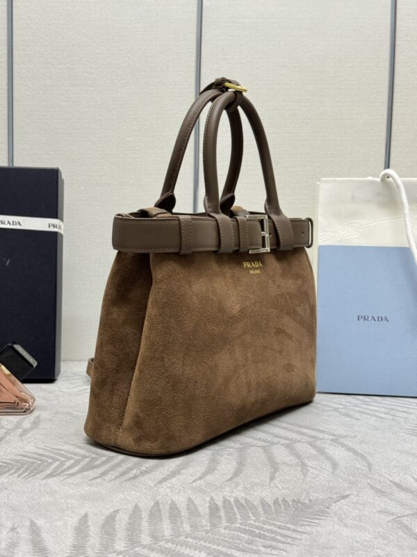 Replica Prada Suede Buckle 4 Replica Prada Suede Buckle - high-accuracy replica luxury purse