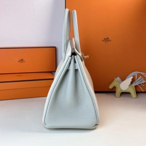 Replica Hermes Birkin Milkshake White 4 Replica Hermes Birkin Milkshake White - premium 1:1 fake handbag model