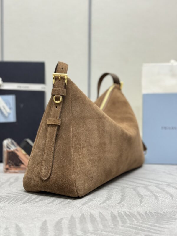 Replica Prada Prada Aimée Suede Large - high-end fake designer purse