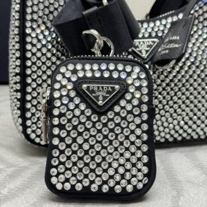 Replica Prada Re-Edition 2005 Diamond White 6 Replica Prada Re-Edition 2005 Diamond White - premium 1:1 fake handbag model