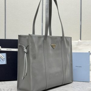 Replica Prada Antique Nappa Tote Grey 7 Replica Prada Antique Nappa Tote Grey - high-accuracy replica luxury purse