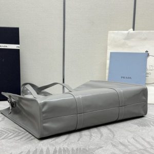 Replica Prada Antique Nappa Tote Grey 6 Replica Prada Antique Nappa Tote Grey - near-authentic luxury replica handbag